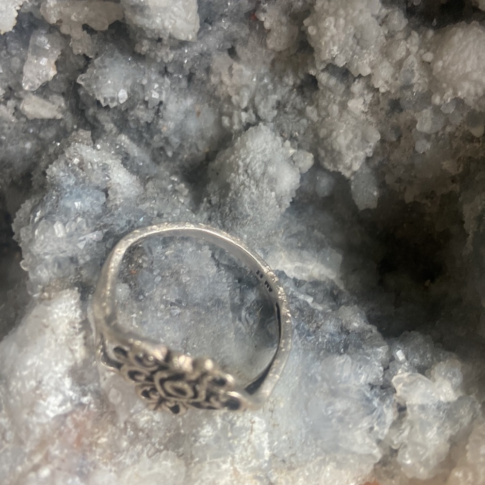 925 Handmade Silver Boho Ring - Picture 4 of 5